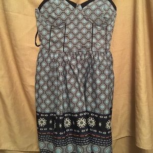 Spaghetti strapped sun dress